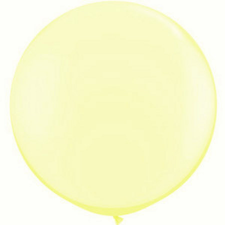 Round Latex ~ Pastel Yellow (Float time 48 hrs)